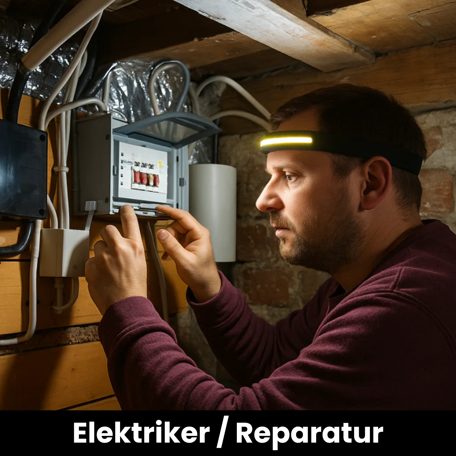 KRONEX™ LED – 230° Stirnlampe