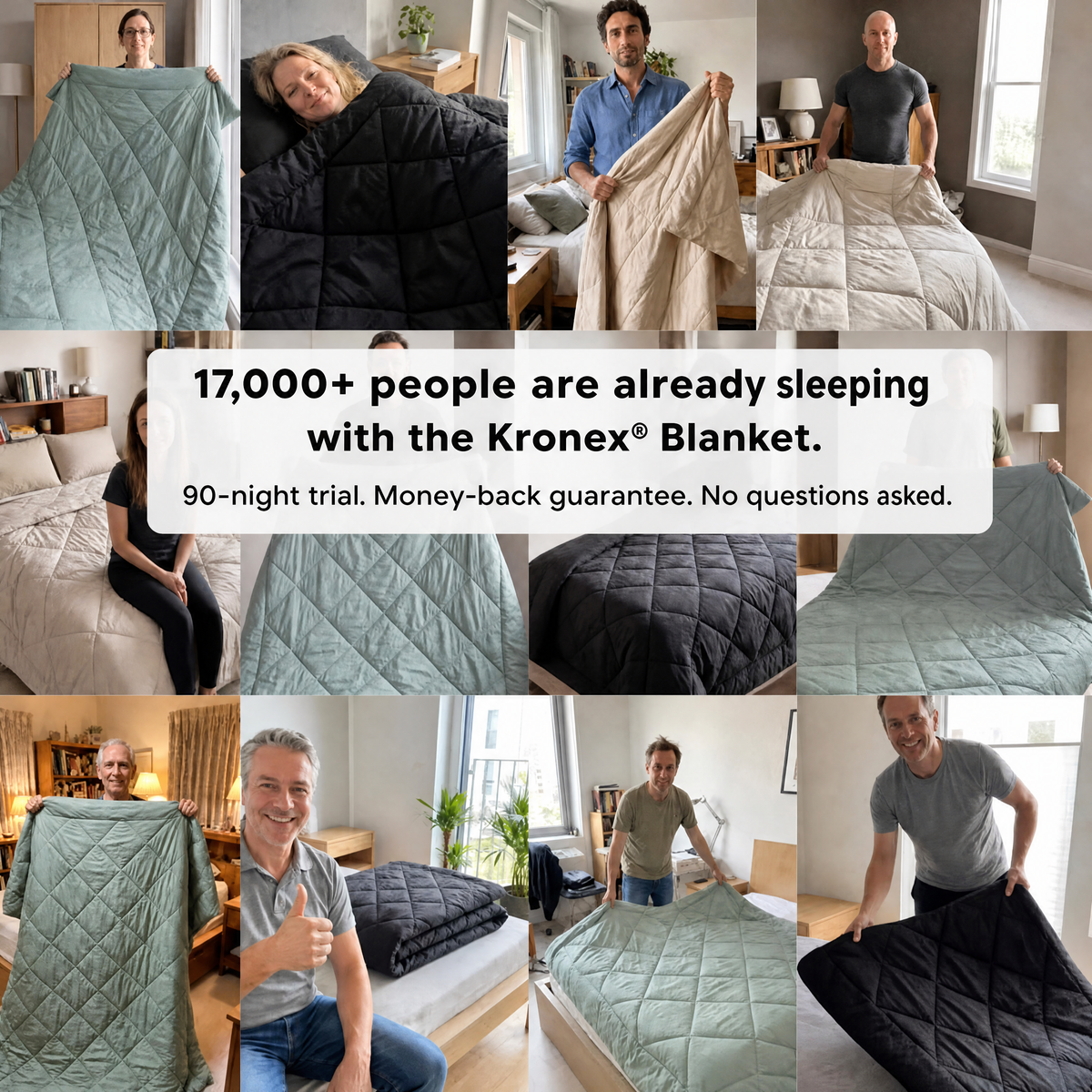 Kronex® Duvet – The 2-in-1 quick-dry duvet that eliminates the need for bed sheets.