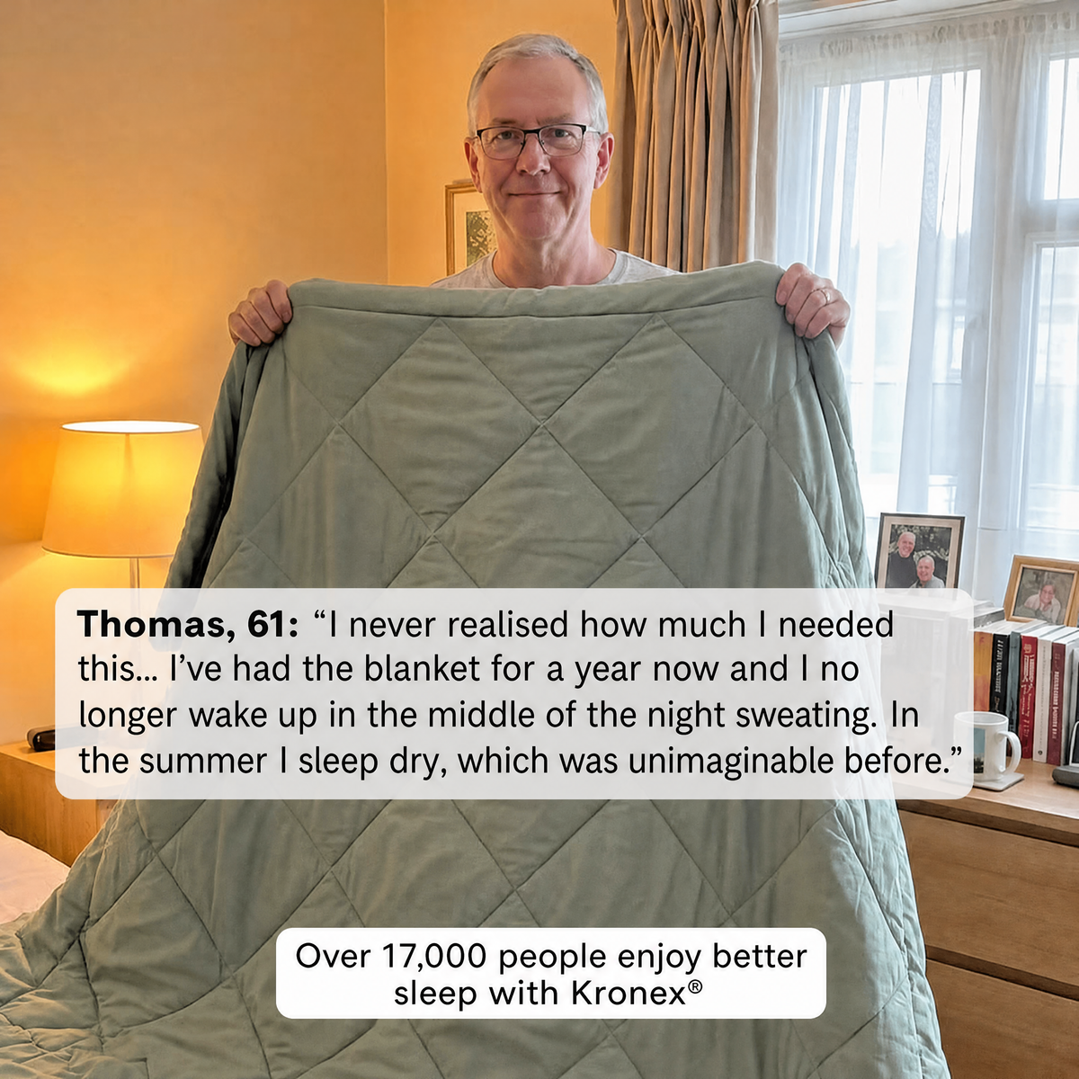 Kronex® Duvet – The 2-in-1 quick-dry duvet that eliminates the need for bed sheets.